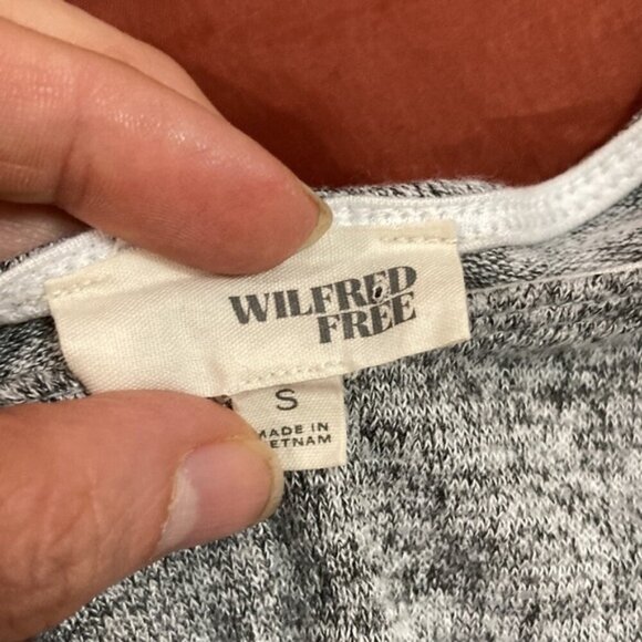 ARITZIA Wilfred Free Grey Rosa Swing Mini Dress - Picture 10 of 11
